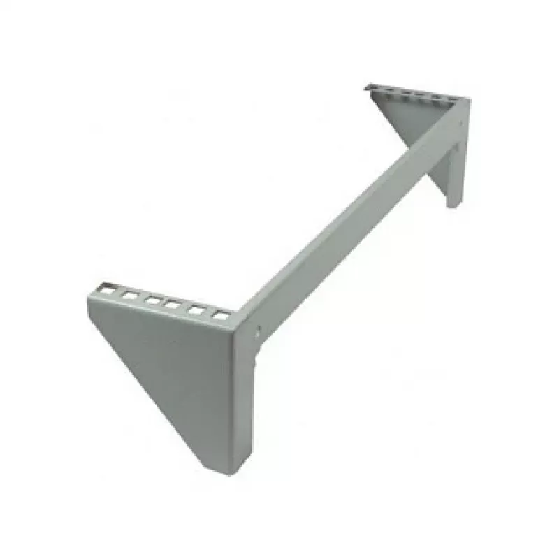 19 colių sieninis laikiklis 2U W490 / D98mm šviesiai pilkas SMW serijos