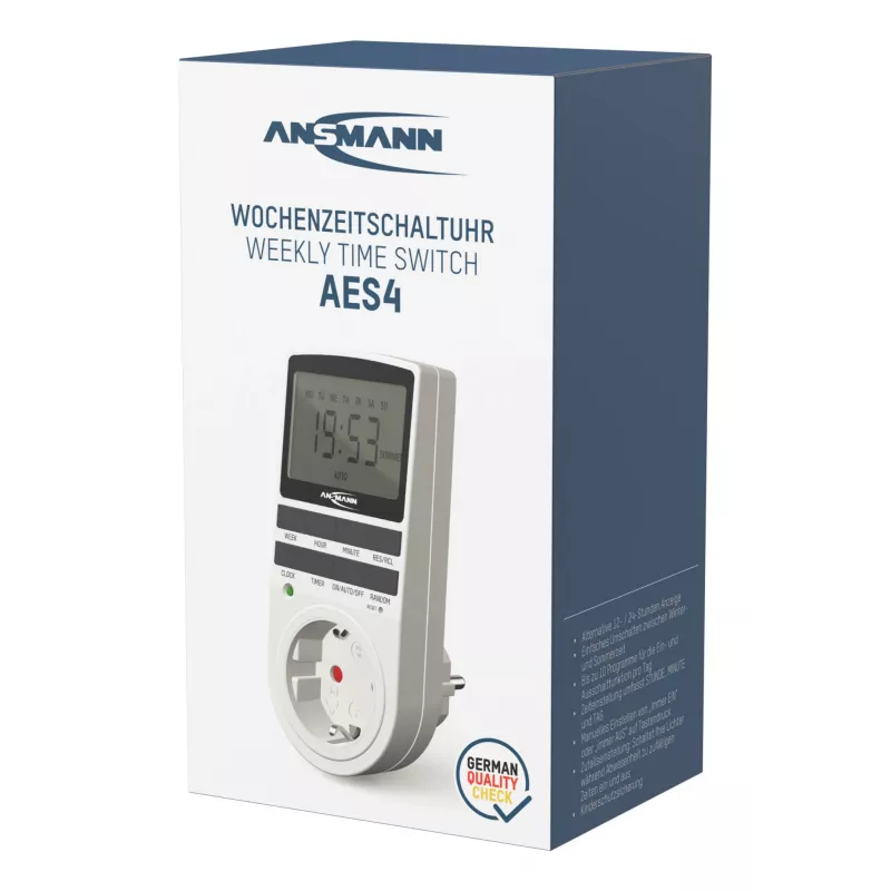 Kasdienis/savaitinis laikmatis Ansmann 1260-0006