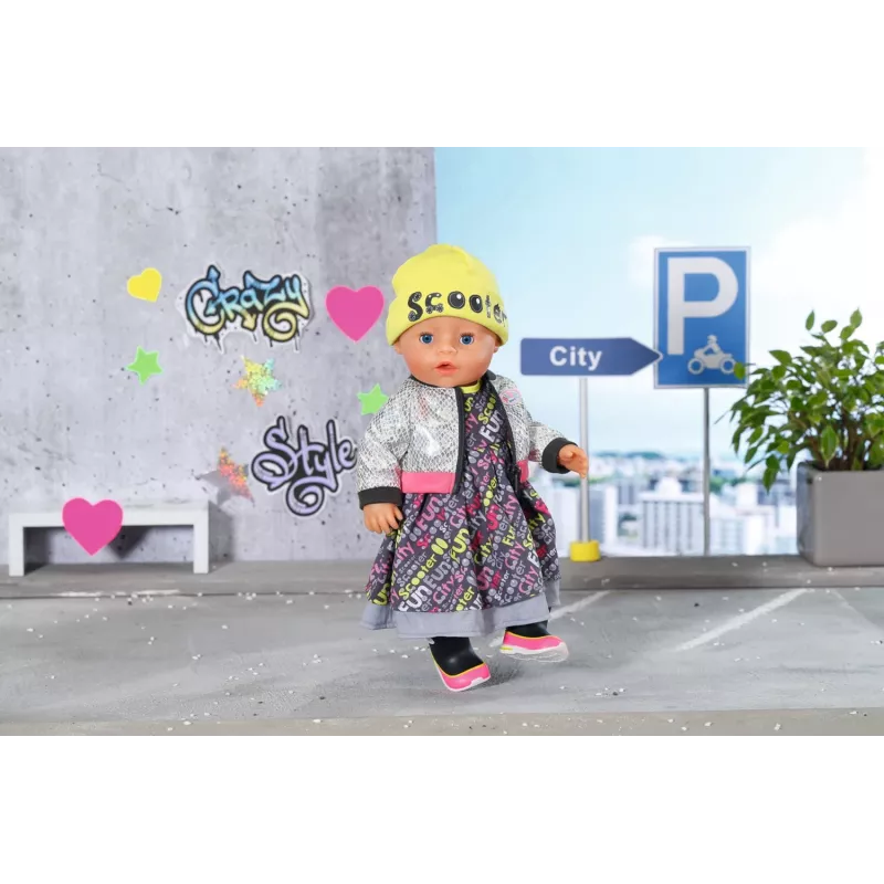 Drabužiai lėlei Baby Born City Style Outfit
