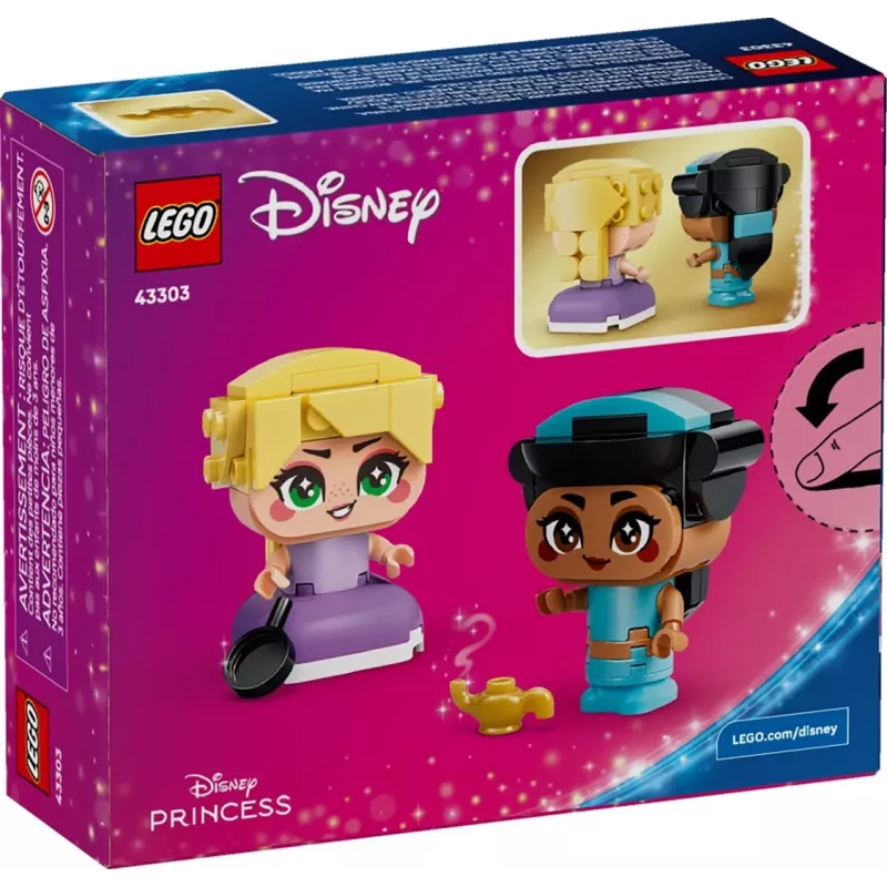 LEGO DISNEY 43303 Mini Jasmine ir Rapunzel