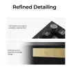 Mechaninė klaviatūra Keychron Q1 Ultra 8K — 75% išdėstymas, USB + RF belaidis + Bluetooth, RGB, juoda