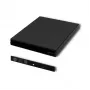 Išorinis optinių diskų dėklas CD/DVD SATA USB 2.0 9,5 mm