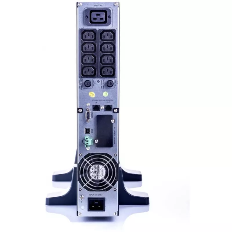 Nepertraukiamo maitinimo šaltinis Allnet UPS 3000VA Line-Interactive USB/RS232 LCD 48,30 cm (19 inch) / bokštas - 34 min (All930019RT)