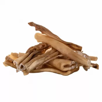 Kramtukai šunims PETITTO džiovinta jautienos oda, 1 kg pakuotė