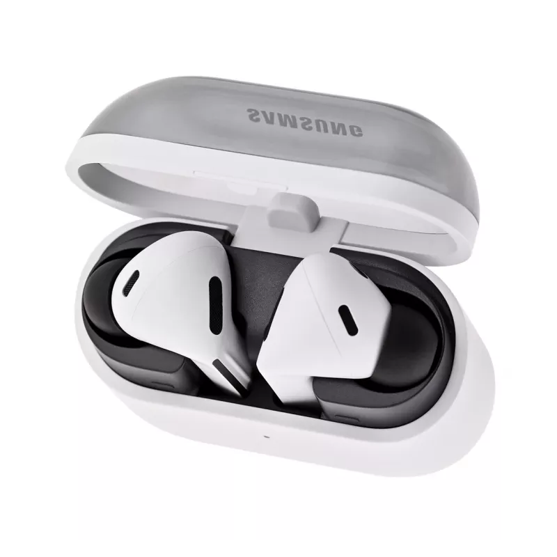 Belaidės ausinės Samsung Galaxy SM-R420NZAAEUE – Tikras stereo garsas, Bluetooth 5.4, IP54, ANC, 6 mikrofonai, 515 mAh dėklas