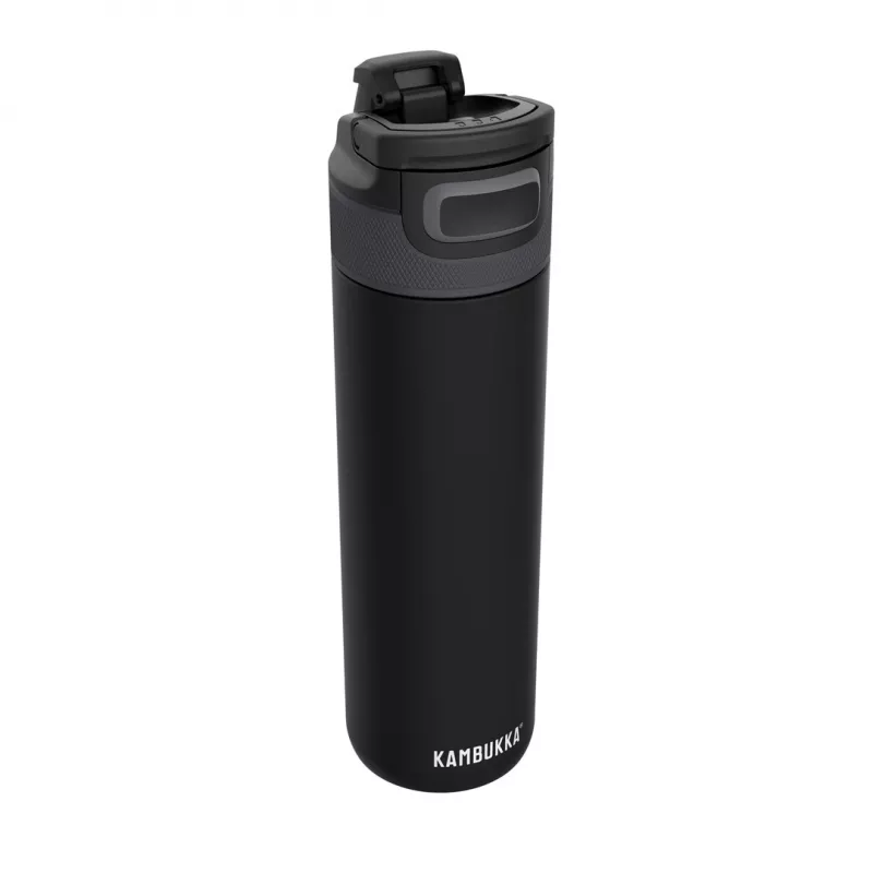 Termoizoliacinis vandens butelis Kambukka ELTON 600 ml – Juodas