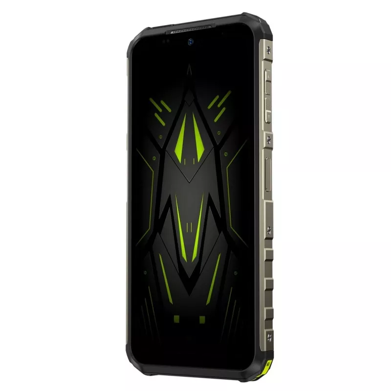 UleFone Armor 22 4G išmanusis telefonas, 9GB RAM, 128GB atmintis, IP69K, žalias