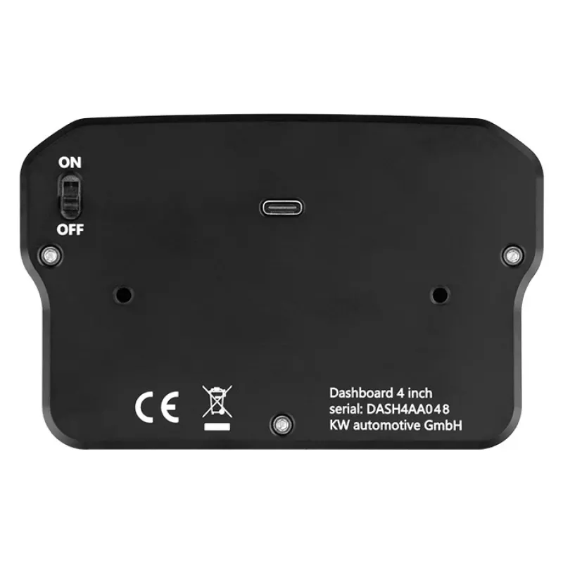 Ascher Racing 4 colių prietaisų skydelis 76080028 vairui
