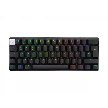 Klaviatūra Logitech G PRO X 60 žaidimams USB RF Wireless Bluetooth QWERTY US International balta
