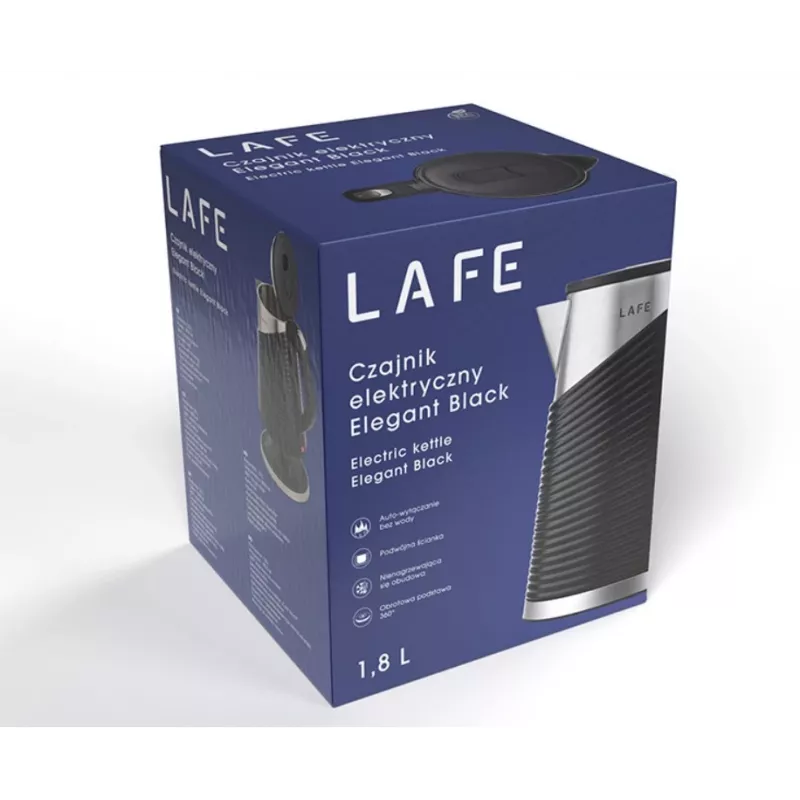 Elektrinis virdulys LAFE 1.8L 2200W Elegant Black