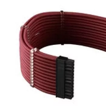 CableMod PRO Series ModMesh C-Series RMi & RMx Cable Kit - Stromkabelkit - geformt - Blood Red (CM-PCSR-FKIT-NKBR-R)