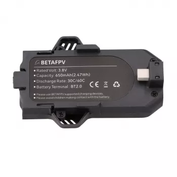 Akumuliatorių rinkinys BetaFPV Aquila16 65C 650mAh 2 vnt., 3.8V