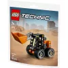 LEGO Technic Skid Steer Loader 30710 – Konstruktorius su judamomis rankomis ir vikšrais