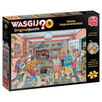 Jumbo Spiele Wasgij Original 9 - Namų Tobulinimo Dėlionė 1000 Detalių (81926)