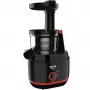 Lėtas sulčiaspaudė Tefal Juiceo ZC150 — 150 W, 4,5 cm padavimo vamzdis, 0,8 L talpos indai sultims ir minkštimui, 80 aps./min., juoda/raudona