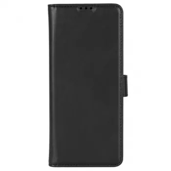 Krusell dėklas-piniginė Apple iPhone 12 Pro Max juoda, odinė užlenkiama