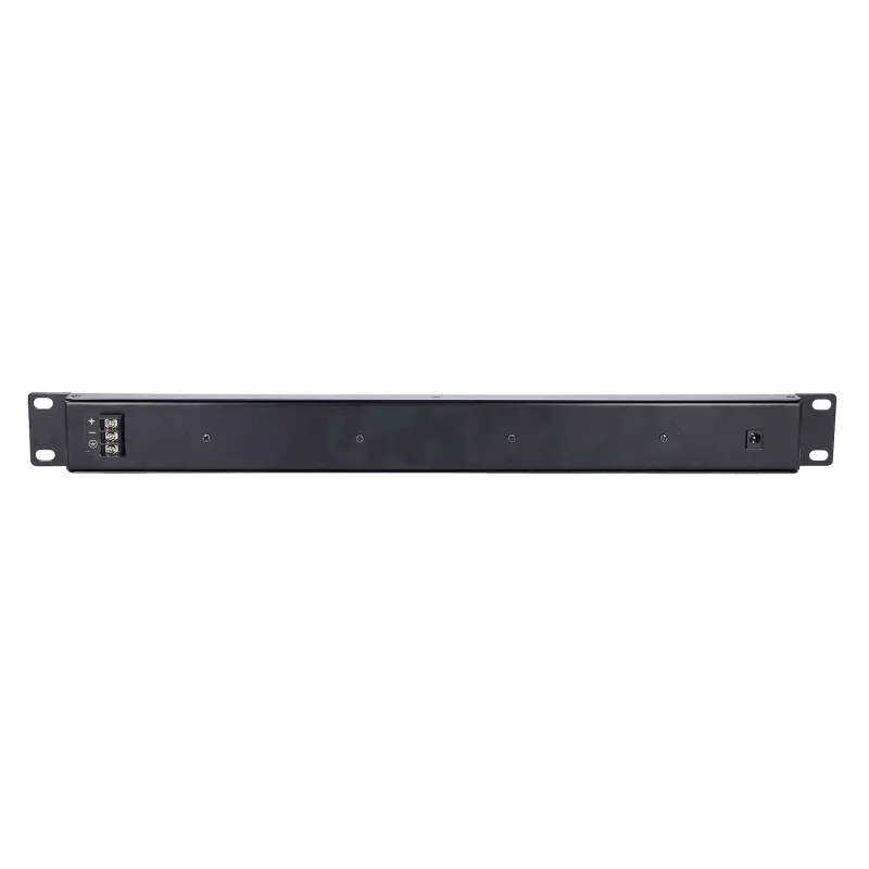 Extralink PoE Injector 24 prievadai 24x 100Mb/s RJ45, montuojamas į stelažą