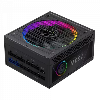 Gamemax RGB 750G 750 W maitinimo blokas, 80 PLUS Gold, pilnai modulinis
