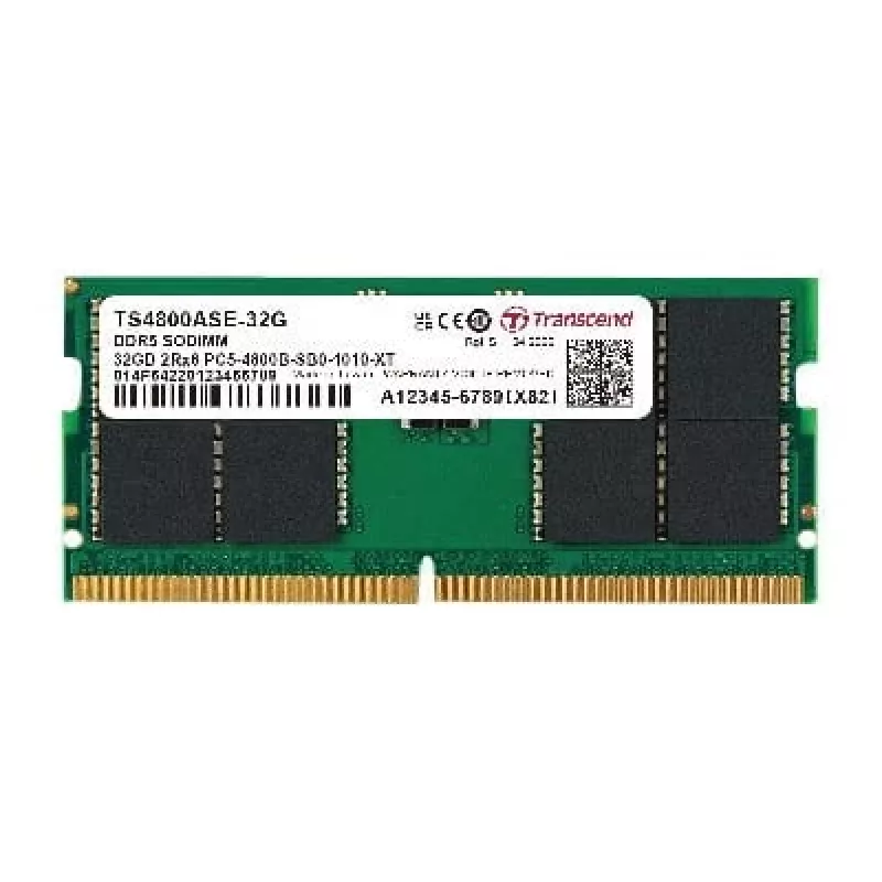 Transcend DDR5 8GB 4800MHz atminties modulis nešiojamam kompiuteriui