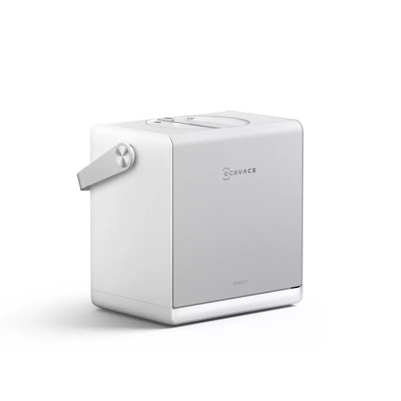 Langų valymo robotas Ecovacs Winbot W2S Omni baltai pilkas WG893-12 (WG89312)
