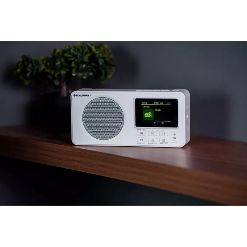 Blaupunkt DR6WH nešiojamas radijo imtuvas Baltas