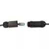 Tinklo laidas LogiLink CQ7093S RJ-45 Cat6a 10 m Juodas