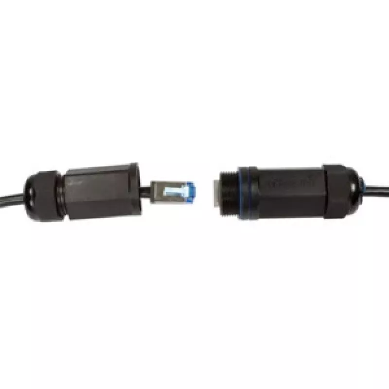 Tinklo laidas LogiLink CQ7093S RJ-45 Cat6a 10 m Juodas