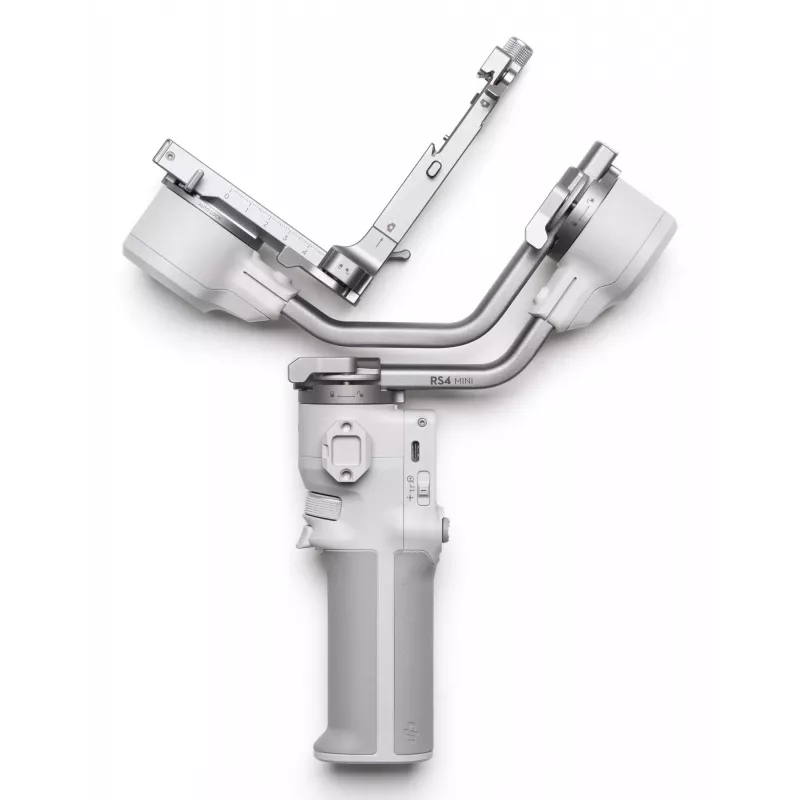 Gimbal stabilizatorius DJI RS 4 MINI — 3 ašių kompaktiškas lengvas veidrodiniams ir mažiems DSLR fotoaparatams (CP.RN.000000442.01)