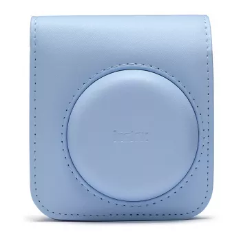 Fujifilm Instax dėklas fotoaparatui - dirbtinė oda - pastelinė mėlyna - skirta Instax Mini 12 (70100157188)