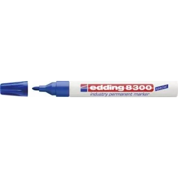 Permanentinis markeris Edding 8300 mėlynas, smailus antgalis