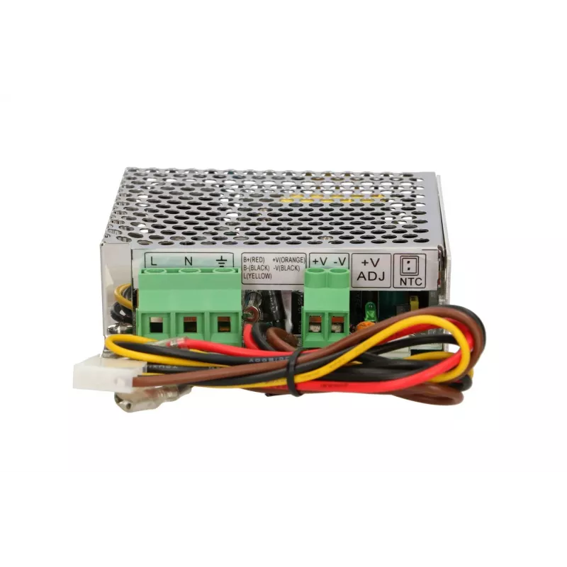 Maitinimo blokas su akumuliatoriaus įkrovikliu Extralink SCP-35-12 13,8V 35W 12V metalinis korpusas, 100–240V AC įėjimas