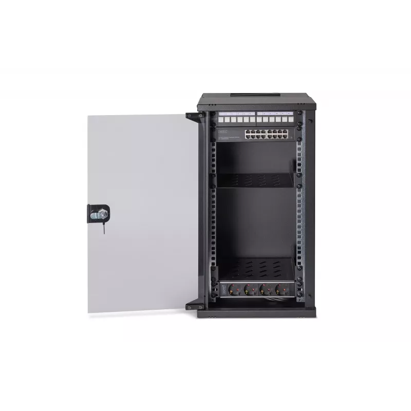 Sieninis tinklo stovas Digitus DN-49105-SET 12U 60 kg IP20