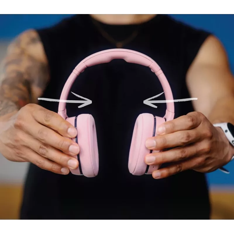 Skullcandy Crusher 540 Active Ausinės Uždedamosios Ant Ausų Švelniai Rožinės