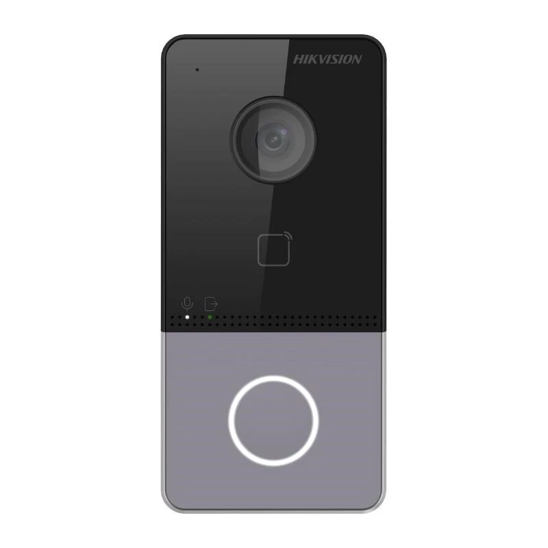Hikvision DS-KV6113-WPE1(C) vaizdo domofono sistema 2 MP juoda, pilka