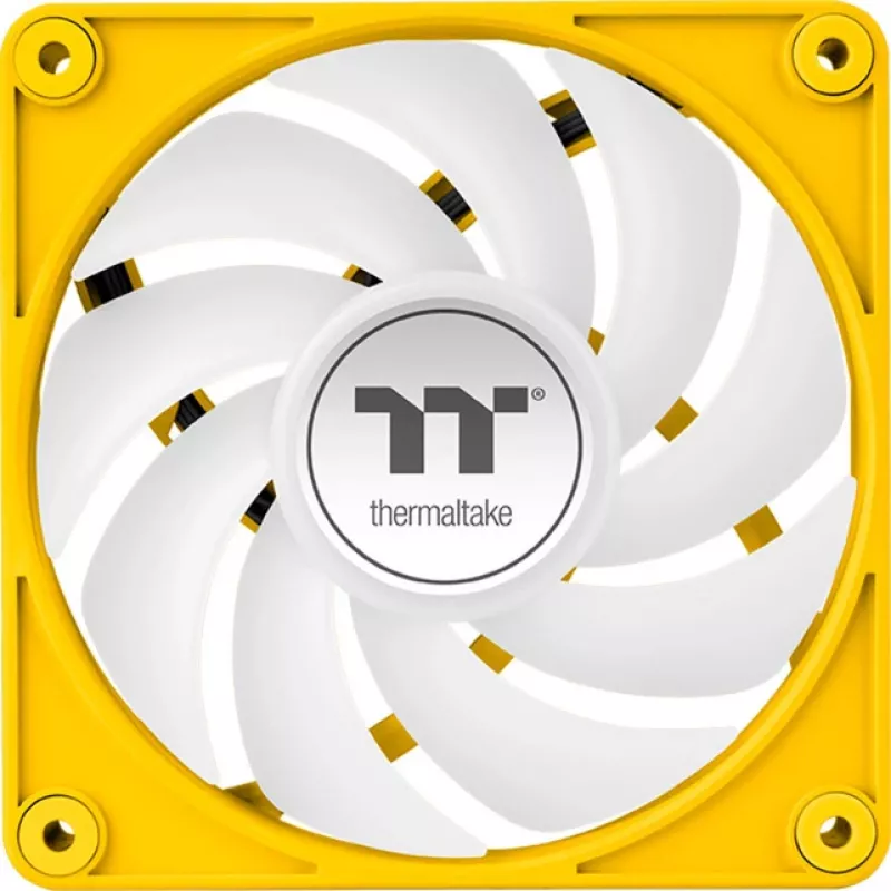 Thermaltake CT140 EX ARGB 140mm geltoni 3 vnt. korpuso ventiliatoriai
