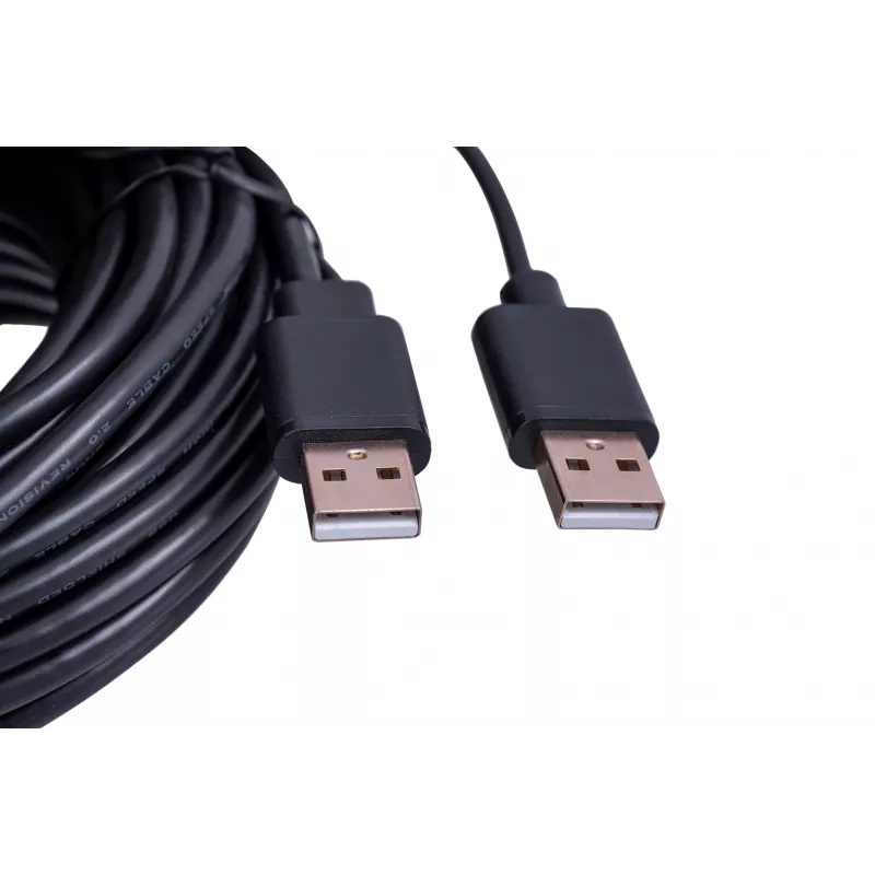 UNITEK Y-278 USB 2.0 laidas 10 m 2 x USB A USB A juodas