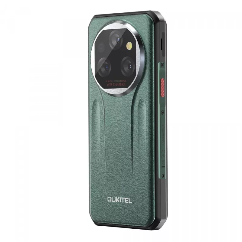 Oukitel WP39 6/256GB 11000mAh DS Žalias – Patvarus išmanusis telefonas