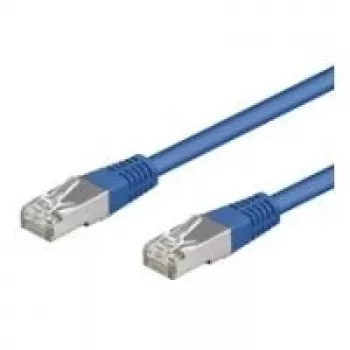 Wentronic Goobay CAT 5e jungiamasis laidas, SF/UTP, mėlynas, 5 m - CCA vario mišinys (68057)