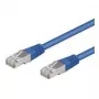 Wentronic Goobay CAT 5e jungiamasis laidas, SF/UTP, mėlynas, 5 m - CCA vario mišinys (68057)