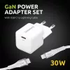 Intenso 7803052 universalus greitasis USB-C PD įkroviklis su 1,5 m USB-C–Lightning laidu