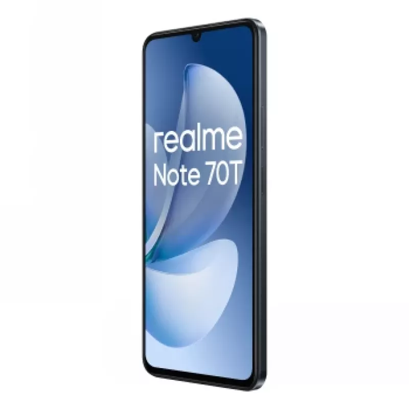 Išmanusis telefonas realme Note 70T 6,74 colio 128 GB juodas