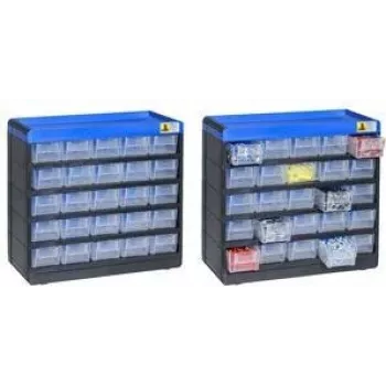 allit VarioPlus Pro 464620 modulinė dėžė smulkioms detalėms 29/50 stalčių, 300 x 285 mm