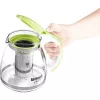 Arbatinukas infuzeris Lamart LT7028 žalias permatomas 13 cm skersmuo 155 mm aukštis