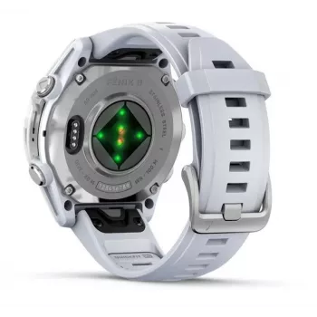 Garmin Fenix 8 3,3 cm (1,3 inch) AMOLED 43 mm Sidabrinis GPS laikrodis