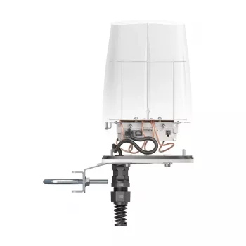 Kryptinė omni antena QuWireless QuSpot A360S – PoE/LAN, 6 dBi, 0.694–2.7 GHz, vertikali poliarizacija