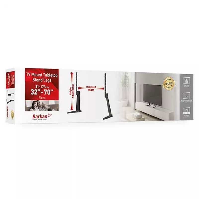 Barkan Mounting Systems S40 TV kojelės 70 colių Juoda 50 kg