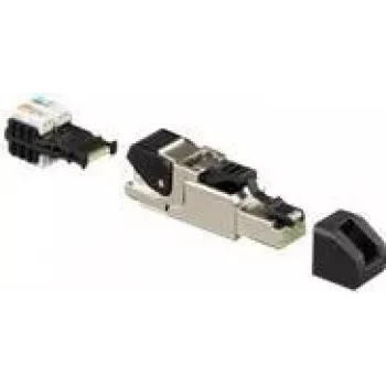 RJ-45 kištukas Rutenbeck 13900321 pilkas