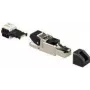RJ-45 kištukas Rutenbeck 13900321 pilkas