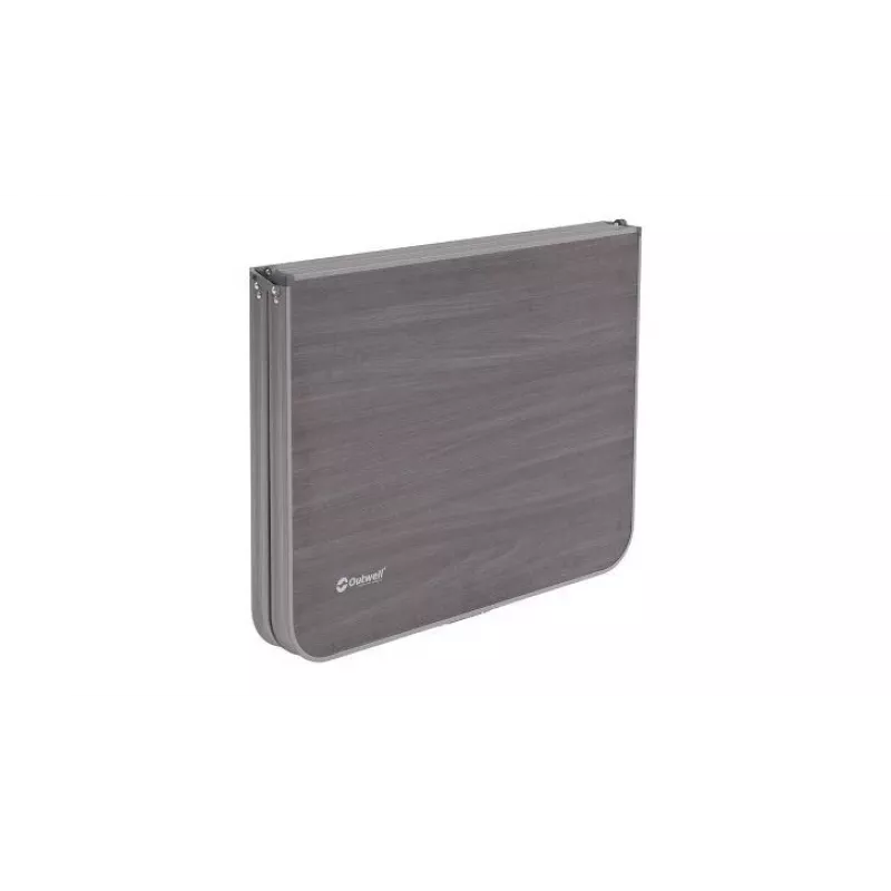 Stalas lauko Outwell Coledale L — aliuminio rėmas, dervos stalviršis, 800×1200 mm, 8,4 kg, pilkas