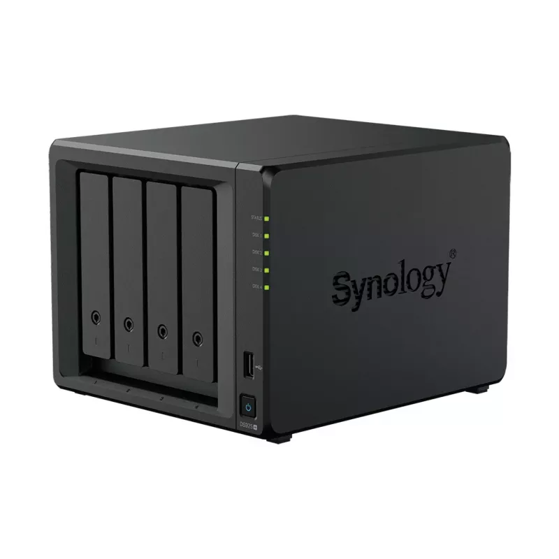 Synology DiskStation DS925+ NAS/saugojimo serveris Ryzen Embedded V1500B 4 GB DDR4 0 TB Juoda